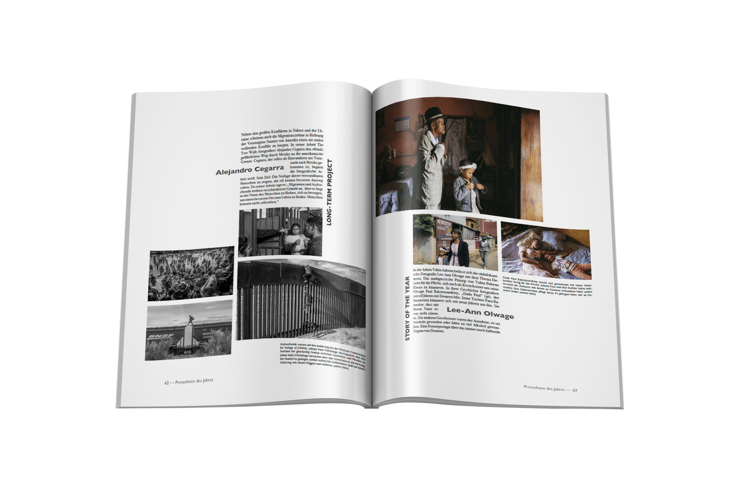 Magazindesign "Krieg, Trauer und Hoffnung" – 3